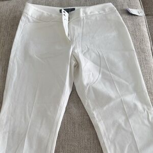 Elliott Lauren White Straight Leg Pants